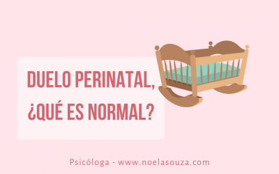 El duelo perinatal: ¿qué es normal?